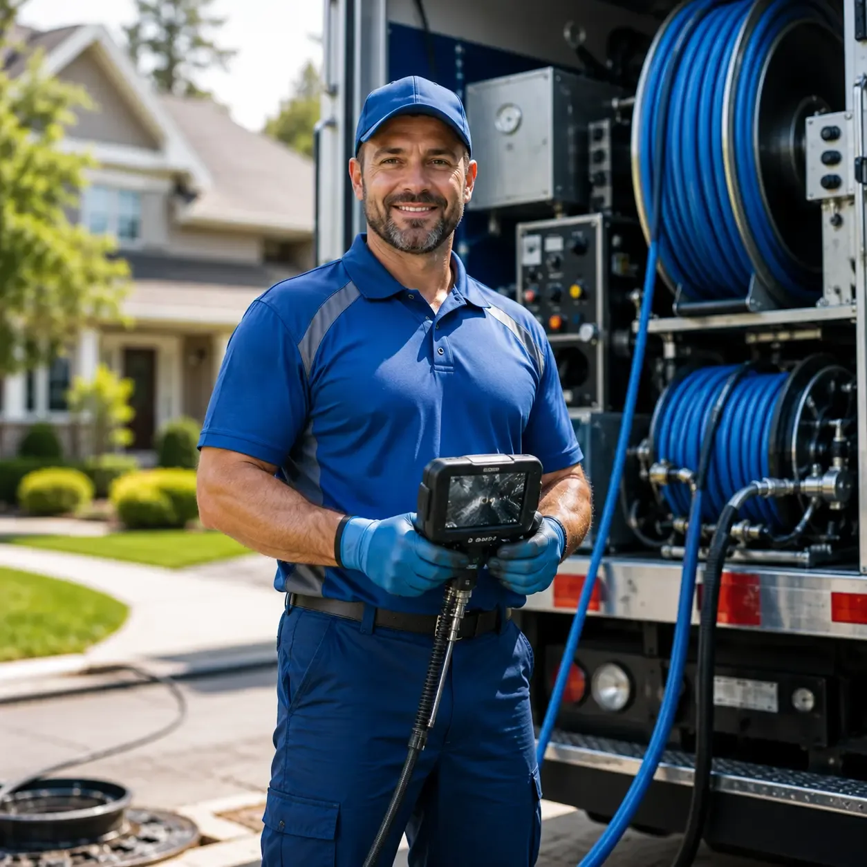 Local outdoor drain cleaning specialists in Roanoke, LA